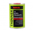 RANAL THINNER for acryl products - skiediklis 1 L, 5 L